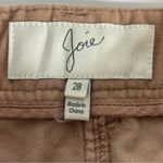 Joie  Painter Chino Pants in Deep Blush Size 28 Photo 6