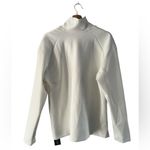 Marc Cain Sport Color block Pullover Women’s Mock Neck Fleece Sweater N6/US 14 Blue Photo 2