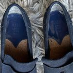 Anna Sui  navy blue fringe detail espadrille platform loafers women’s shoe size 7 Photo 7