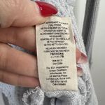 Free People  Sz XS Ventura Thermal Top Waffle Knit Long Sleeve Sky Blue High Low Photo 7