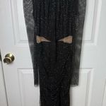 Self Portrait Self-Portrait Diamante Fishnet Midi Dress 2 Photo 3