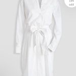 NWT Unsubscribed Boyfriend White Long Sleeve Shirt Dress Size Medium Photo 1