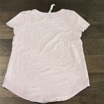 Lululemon  Love Crew Short Sleeve Lavender T Shirt Sz 8 Photo 4