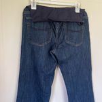 Gap Maternity Long & Lean dark wash denim bootcut jeans ~ women’s size 29/8r Photo 9