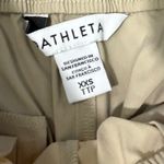 Athleta  Beige Khaki Cascade High Rise Cargo Poplin Pants size XXS 2XS NEW Tags Photo 5