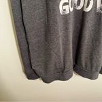 Crewneck Sweatshirt Gray Orange Rainbow Good Vibes M Size M Photo 6