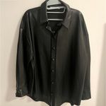 ZARA  leather embellished shirt jacket Photo 1