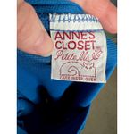 dress stretch knit boat neck blue Size M Photo 8