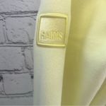 Rains NWT Fleece Zip Up Jacket Contemporary‎ Oversized in Straw Color Size Yellow Size L Photo 7