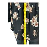 J.O.A. Los Angeles Black Floral Off-Shoulder Top Size: Small FLOWER TOP Photo 7