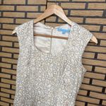 Antonio Melani Antonio‎ Melani Tan Lace Dress Size 4 Photo 3