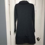 Lou & grey  Womens Pullover Tunic cowlneck dress houndstooth black & gray size s Photo 6