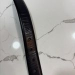 Ralph Lauren Lauren  Belt Size 34 Black Solid Brass Buckle Italian Leather Photo 6