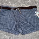 American Rag Blue Polka Dot Women's Shorts Photo 0