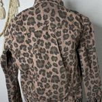 Leopard print jean Jacket Photo 4