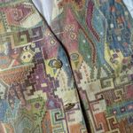 American Vintage VTG Aztec Pattern Waistcoat Vest Pastel Colors‎ Size Small Boho Western Photo 1