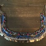 ALDO  multi strand multicolor mixed bead collar necklace Photo 1