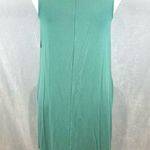 Aqua seafoam green jersey knit swing dress with pockets size small NWT Photo 4