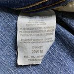 Riders By Lee Women's Blue Denim Capri Jeans Size Classic Comfort 20W GUC *FLAW Photo 7