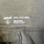 Aerie  Leggings Size Small Long Green Stretch Blend Womens Athleisure Pants 24X30 Photo 3