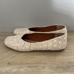 Korks‎ Shoes Womens 6M Cream White Floral Palmer Ballet Flat Cottagecore Neutral Size 6 Photo 1