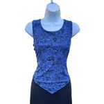 Vintage 1990’s Teddi dresses beaded maxi dress Blue Size 6 Photo 2