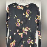 Forever 21 Black Floral Dress Photo 3