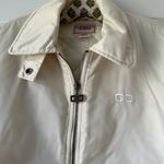 Guess Vintage Jeans Off White Bomber Jacket Photo 1