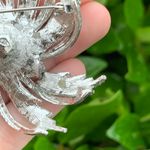 Silver Sarah Coventry brooch/Pin pinwheel // FLAWS SEE DESCRIPTION Photo 5