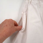 Araminta James Paperbag Shorts Clean Girl Euro Summer Quiet Luxury Size XS White Photo 4