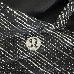 Lululemon  black and white patterned energy bra Photo 2