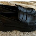 Unionbay Y2K Chunky Loafers Black Slip On "Jay" Women’s Size 8.5M Faux Leather Photo 0