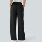 Halara  Flex™ High Waisted Pocket Wide Leg Waffle Work Pants | Small Regular Photo 1
