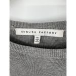 English Factory Women's Lightweight Casual Dress Long Sleeve Pink Gray Size XS Photo 1