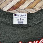 Champion  Miami Hurricanes Slim Fit Vintage Sweatshirt Trimmed Collar Green‎ Y2K Photo 1