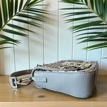 Anthropologie BIBI LOU  Silver & Black Sequin Shoulder Bag Photo 6