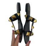 Valentino Garavani Roman Stud Calfskin Leather Slide Sandal Size 37.5 Photo 5
