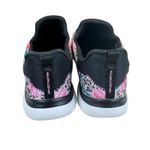 Skechers Pink Floral Memory Foam Lightweight Lace Up Sneakers Women's Size 8.5 Photo 2