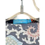 J. McLaughlin Signature Top Shirt Size Small Catalina Diamond Fish Coral Stretch Photo 3