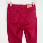 Judy Blue  Scarlett High Rise Tummy Control Skinny Jeans Red Size 29 Photo 5