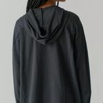 Urban Outfitters Joshua Hooded Long Sleeve Tee NWT Size M - Black Photo 2