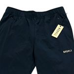 Nobull  Black Track Pants Ankle Zip Elastic Waist Draw String Small Workout Gym Photo 1