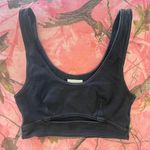 Aritzia wilfred free black cut out sports bra Photo 0
