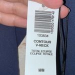 Aritzia Babaton Contour V-Neck Longsleeve Dress Total Eclipse Size Medium NEW Photo 9