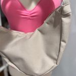 JULY Everyday Taupe Crescent Bag Tan Photo 7