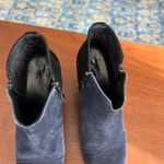 Rag and Bone  Margot navy blue suede round toe block heel ankle booties 38.5 Photo 5