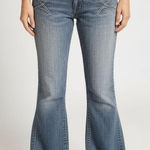 Lee Jeans Womens Blue Midrise Bootcut Slender Secret Fit Classic Denim Everyday Photo 0