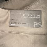 Soft Surroundings Size PS Super Stretch Ankle Pant Tapered Pull On Tan Beige Photo 6