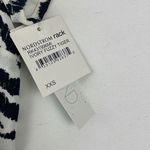 Abound NWT.  Ivory tiger print peplum top. Size XXS Photo 3