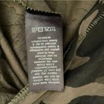 Rag and Bone  Jean Camo Green Black Front Knot Beach Short Sleeves TShirt Sz XS Photo 4